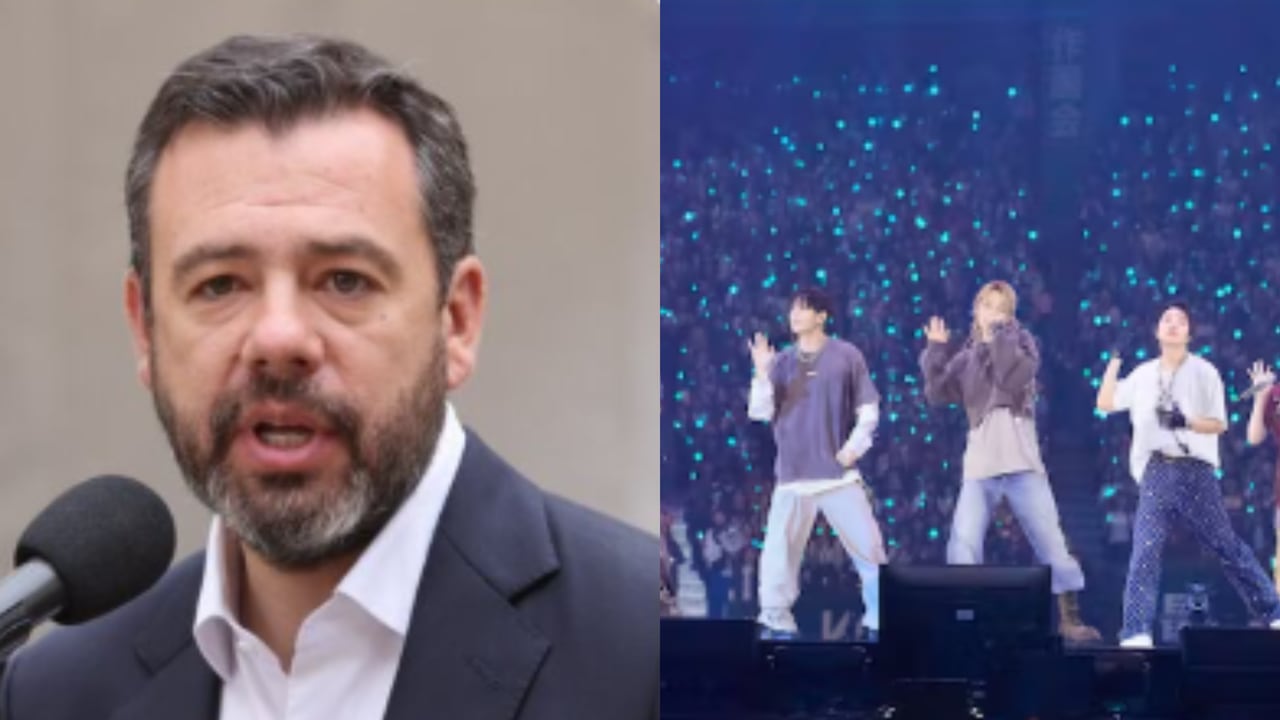 El alcalde de Bogotá, Carlos Fernando Galán, declaró huéspedes de honor a BTS.