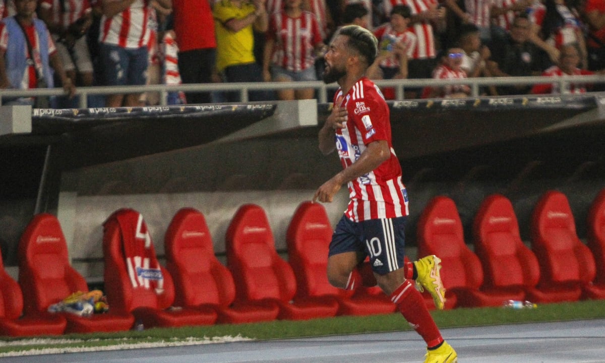 Cariaco González, Junior de Barranquilla. Foto: Twitter Club Junior FC (@JuniorClubSA).