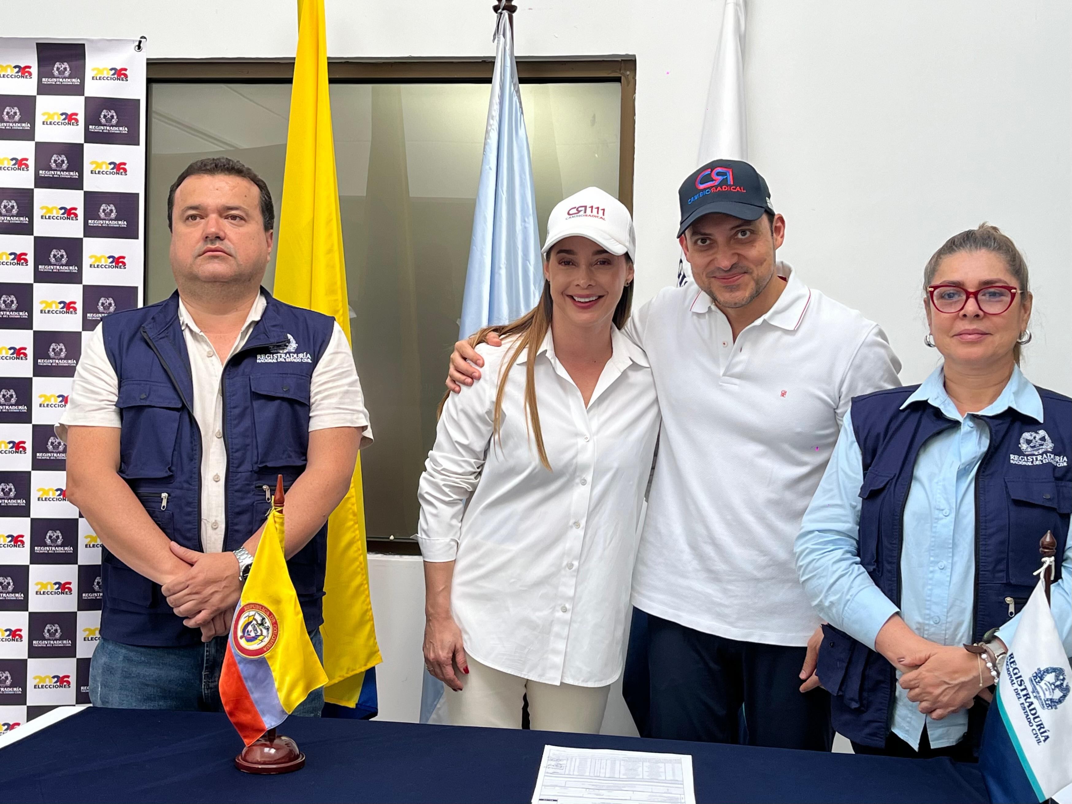 Carlos Fernando Motoa y Edna Tafur.