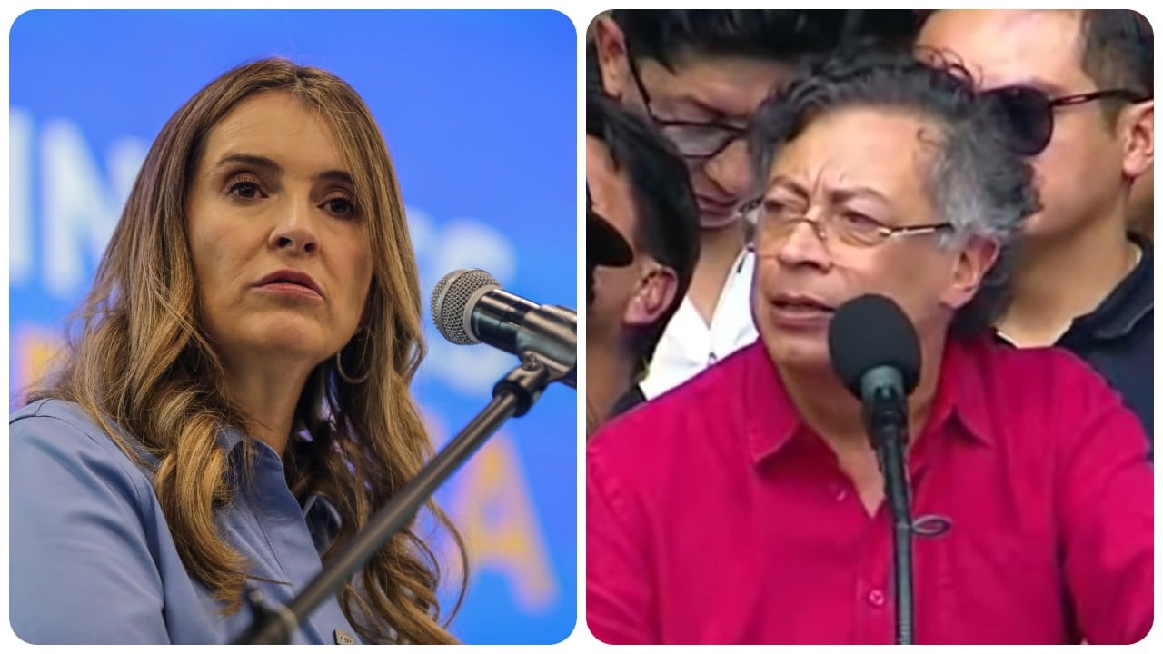 La senadora y candidata presidencial del Centro Democrático, Paloma Valencia, le respondió al presidente Gustavo Petro tras mencionarla en un discurso en Medellín.