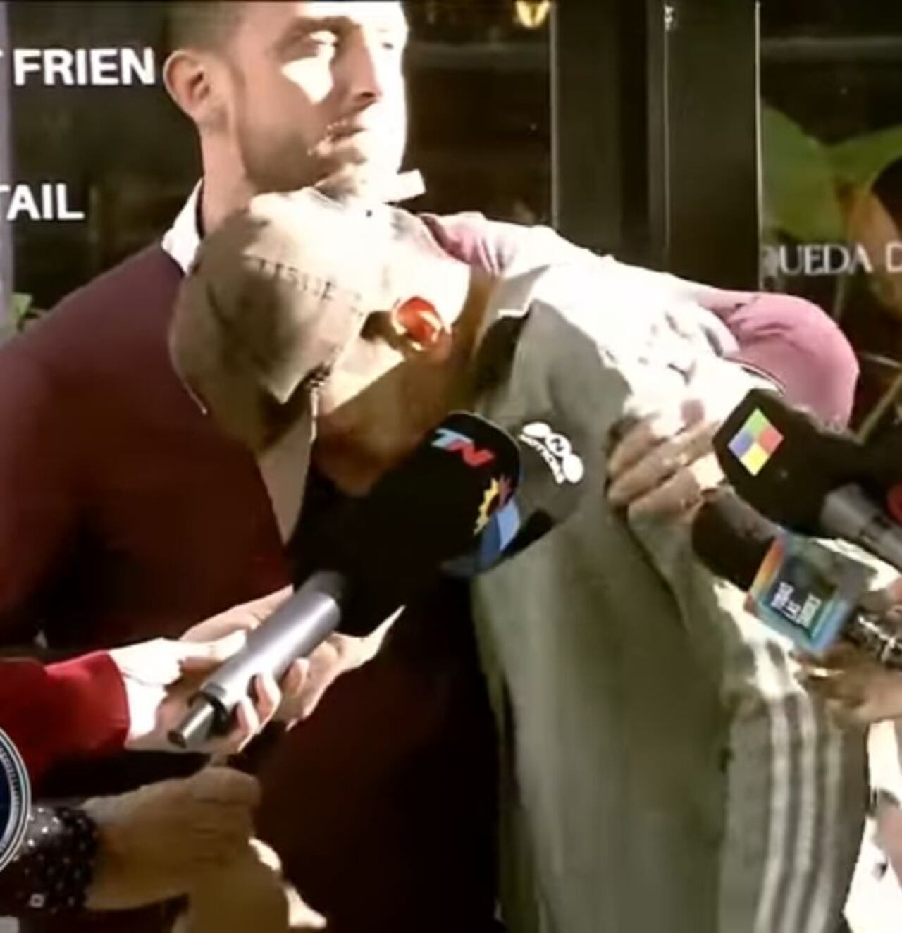 Martín Moschioni y su nuevo colaborador