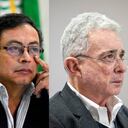 Gustavo Petro, Álvaro Uribe, María Fernanda Cabal.