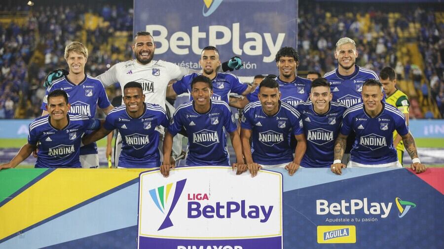 Millonarios, vigente campeón de la Liga Betplay