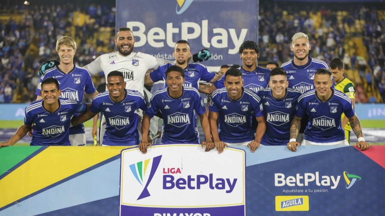 Millonarios, vigente campeón de la Liga Betplay.