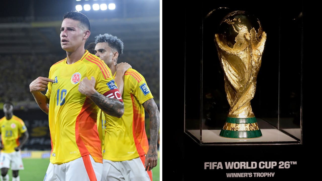 Tabla de posiciones en eliminatorias sudamericanas. Colombia clasificó al Mundial 2026.