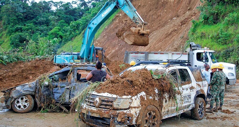    En el lugar donde ocurrió la tragedia había más de 50 personas refugiándose en una casa del sector, que fue completamente arrasada.