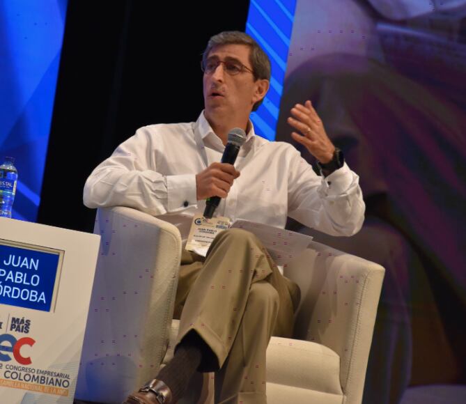 Juan Pablo Córdoba, presidente de la Bolsa de Valores de Colombia