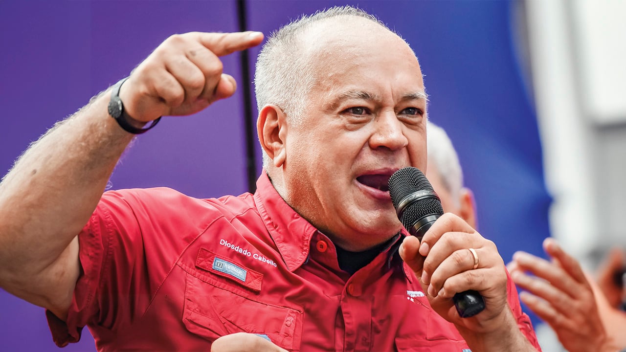 Diosdado Cabello, ministro del Interior de Venezuela.