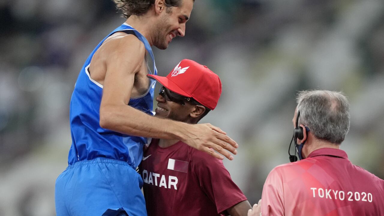 Tamberi y Barshim