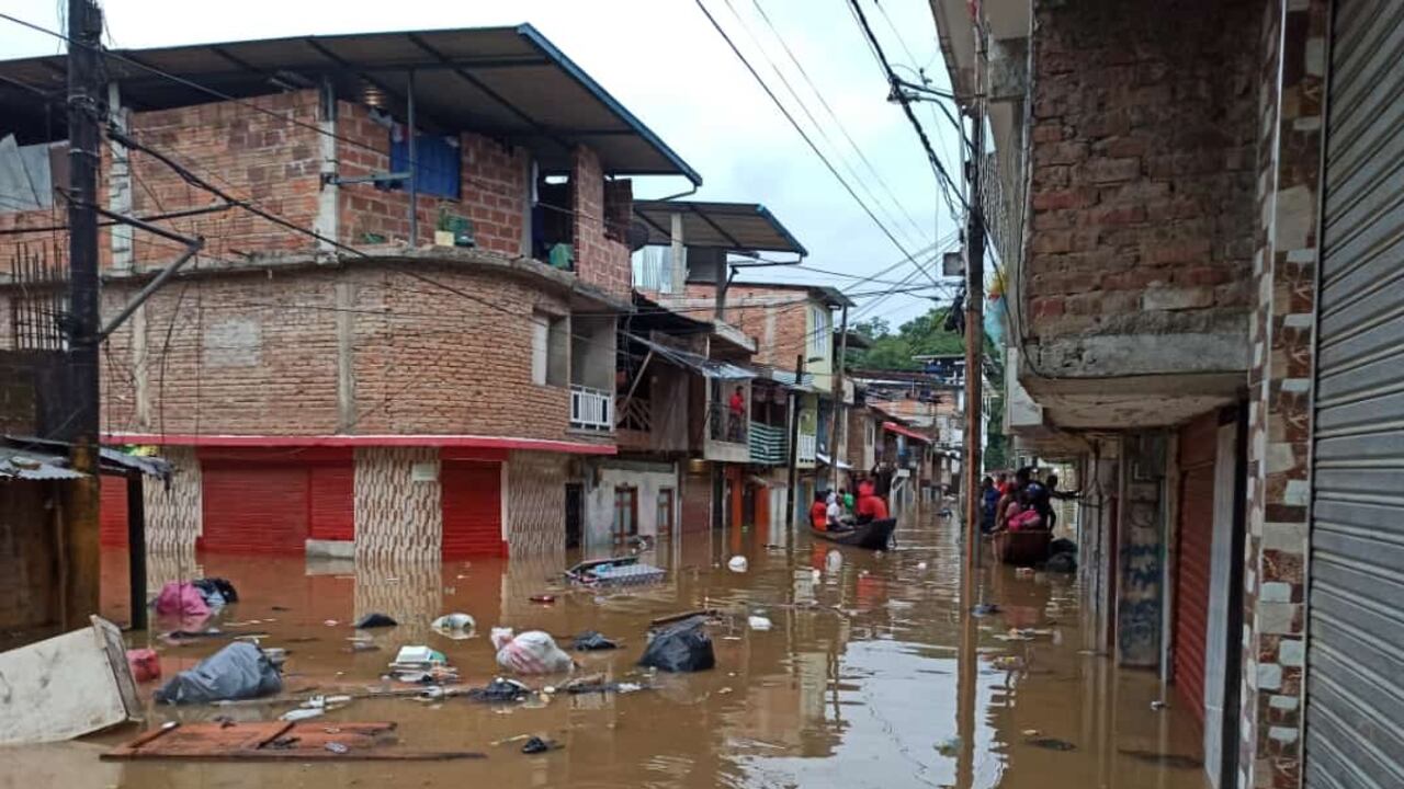 Inundación en Barbacoas, Nariño