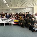 Colombianos repatriados desde Líbano.