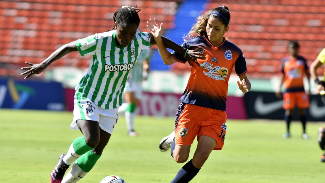 Atlético Nacional vs. Real Santander - Liga Femenina. Foto: Dimayor