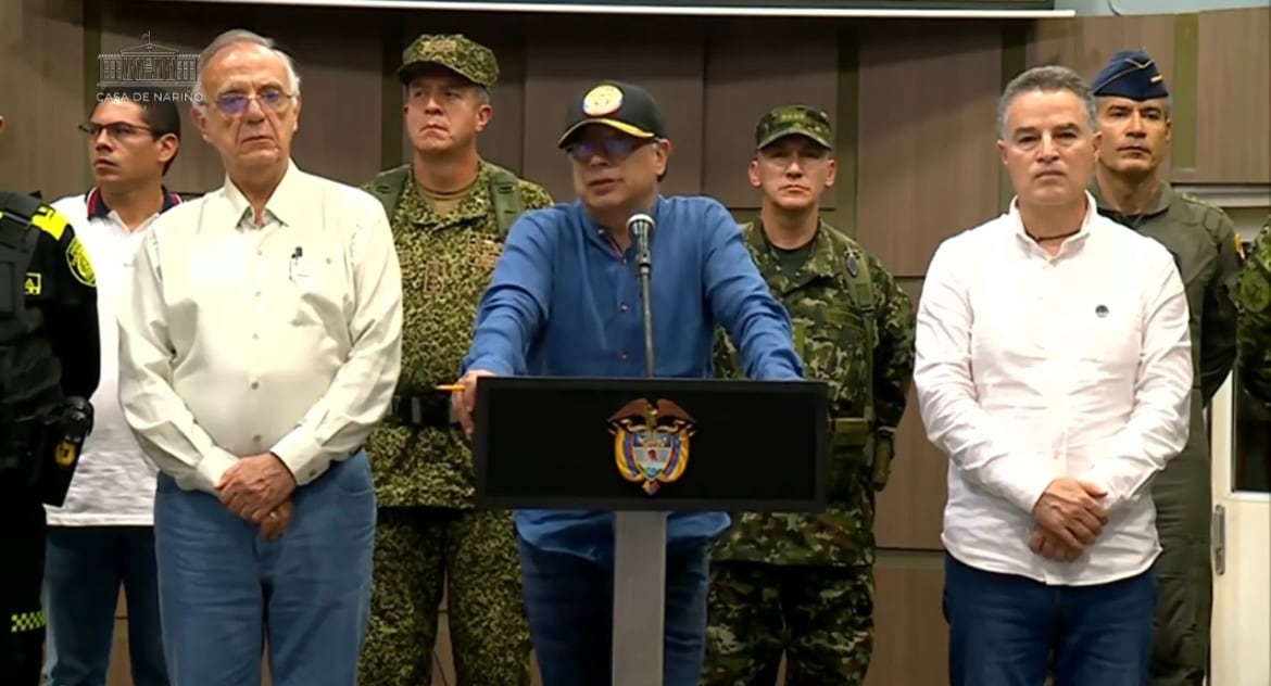 Presidente Gustavo Petro consejo de seguridad por el paro minero