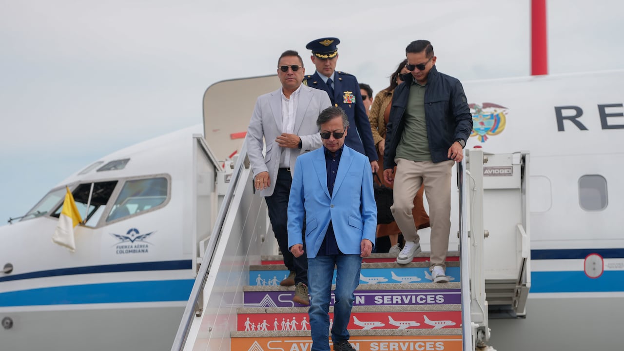 El presidente de la República, Gustavo Petro, llegó a Roma para cumplir una agenda diplomática de alto nivel.