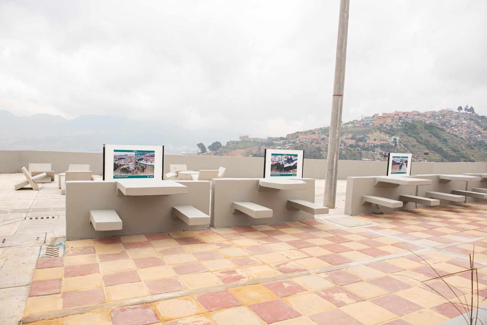 Alameda Illimaní en Ciudad Bolívar