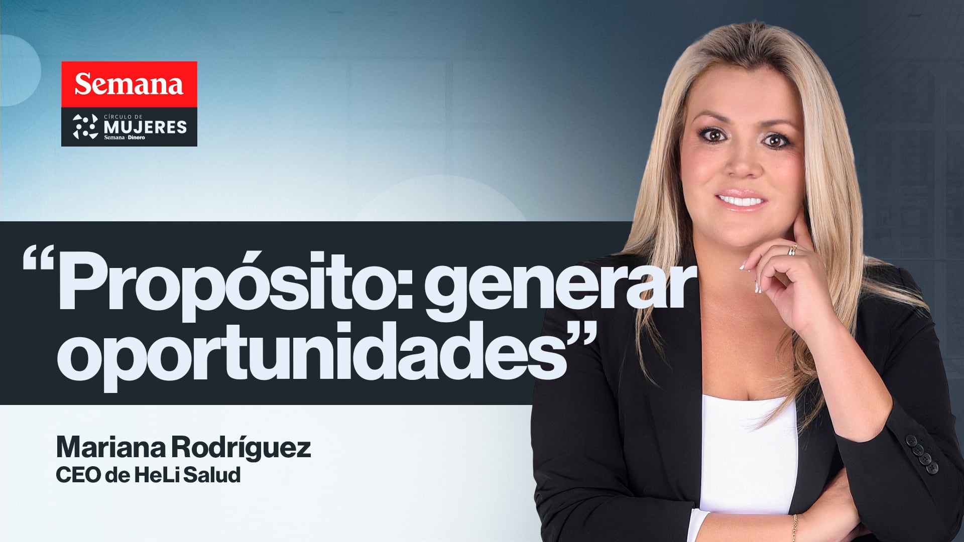 Mariana Rodríguez, CEO y fundadora de Heli Salud
