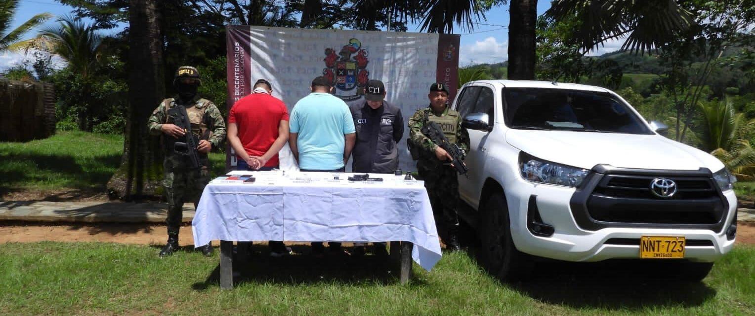 Captura de alias 'Viejo' en el Bajo Cauca antioqueño.