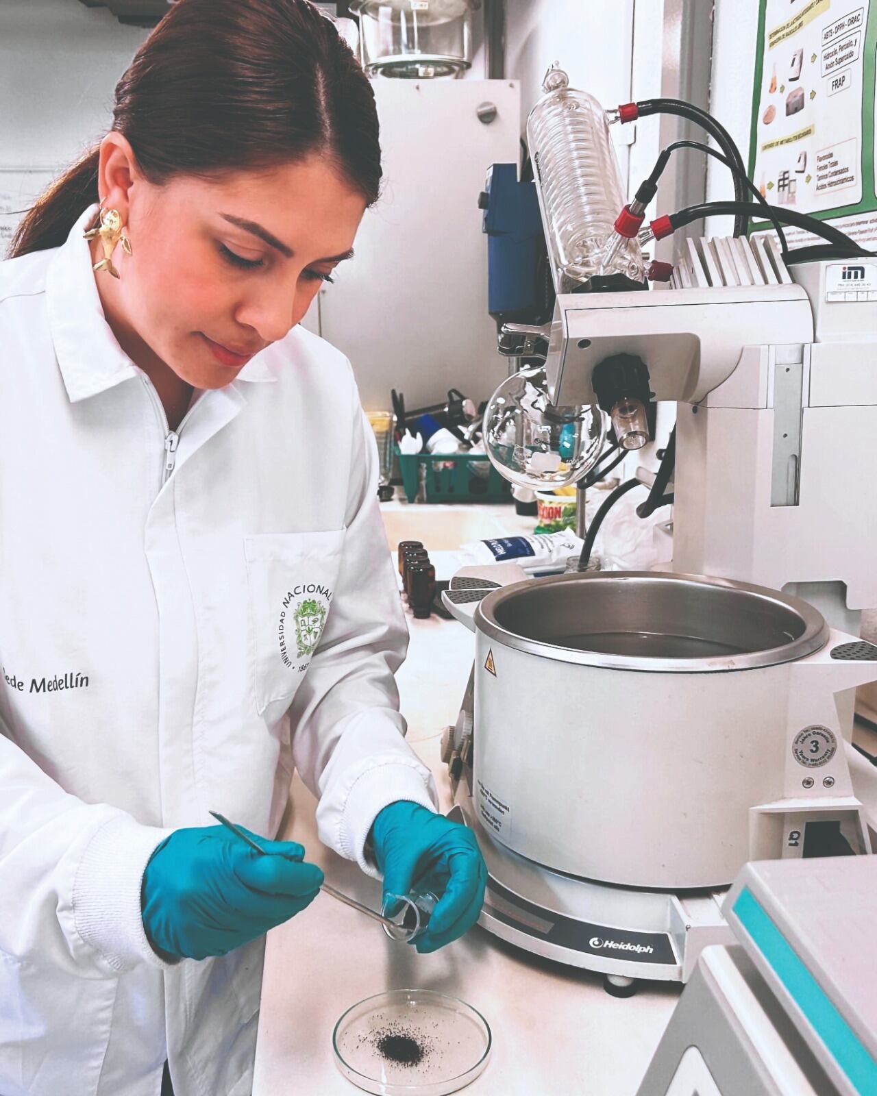 Karol Zapata, doctora en Biotecnología de la Universidad Nacional de Colombia.