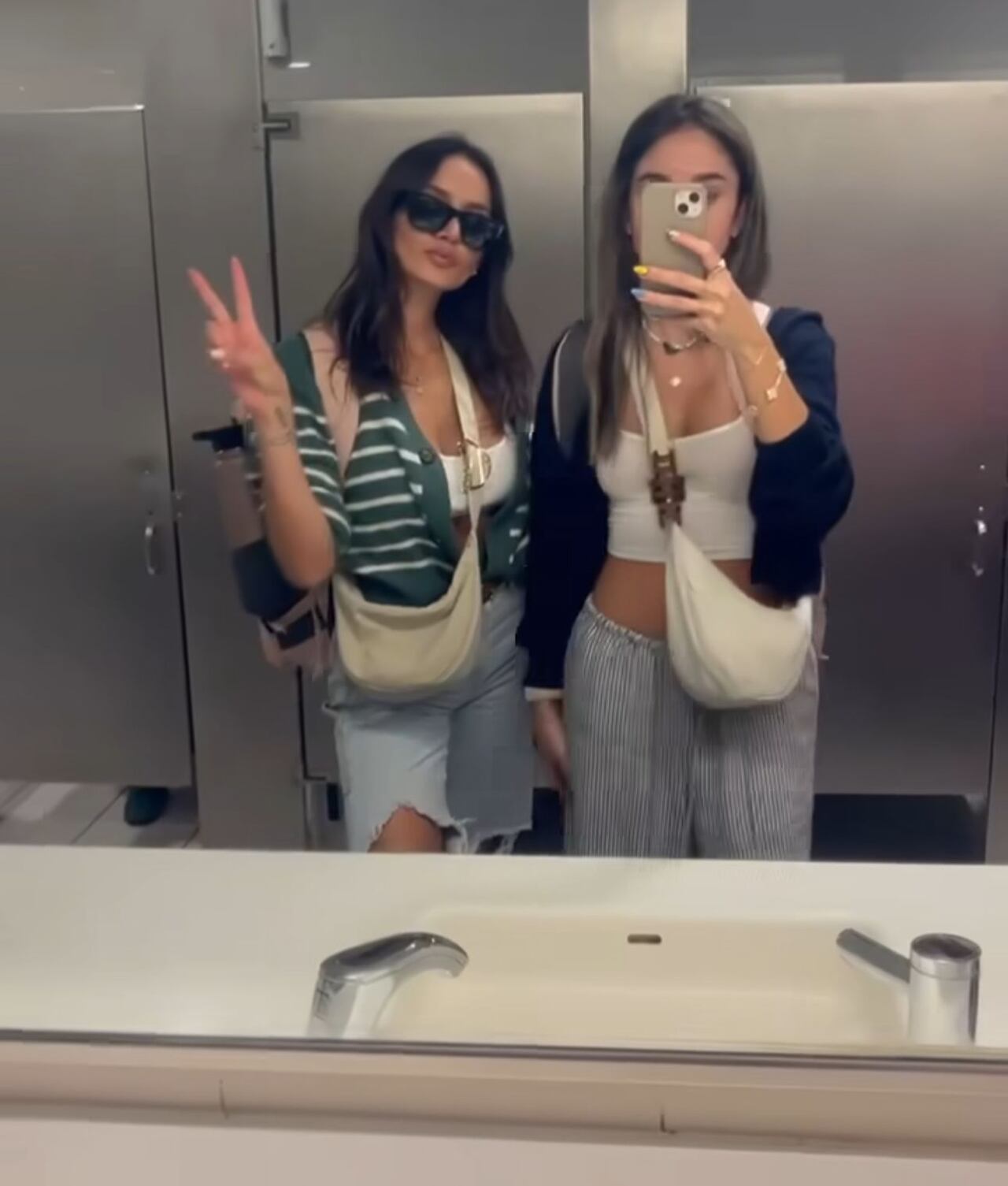 Una de las afectadas subió el video a su cuenta de TikTok