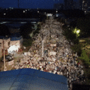 Federico Gutiérrez fue recibido en Santa Marta por una multitud.