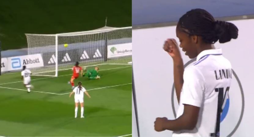 Linda Caicedo convirtió su segundo gol con el Real Madrid