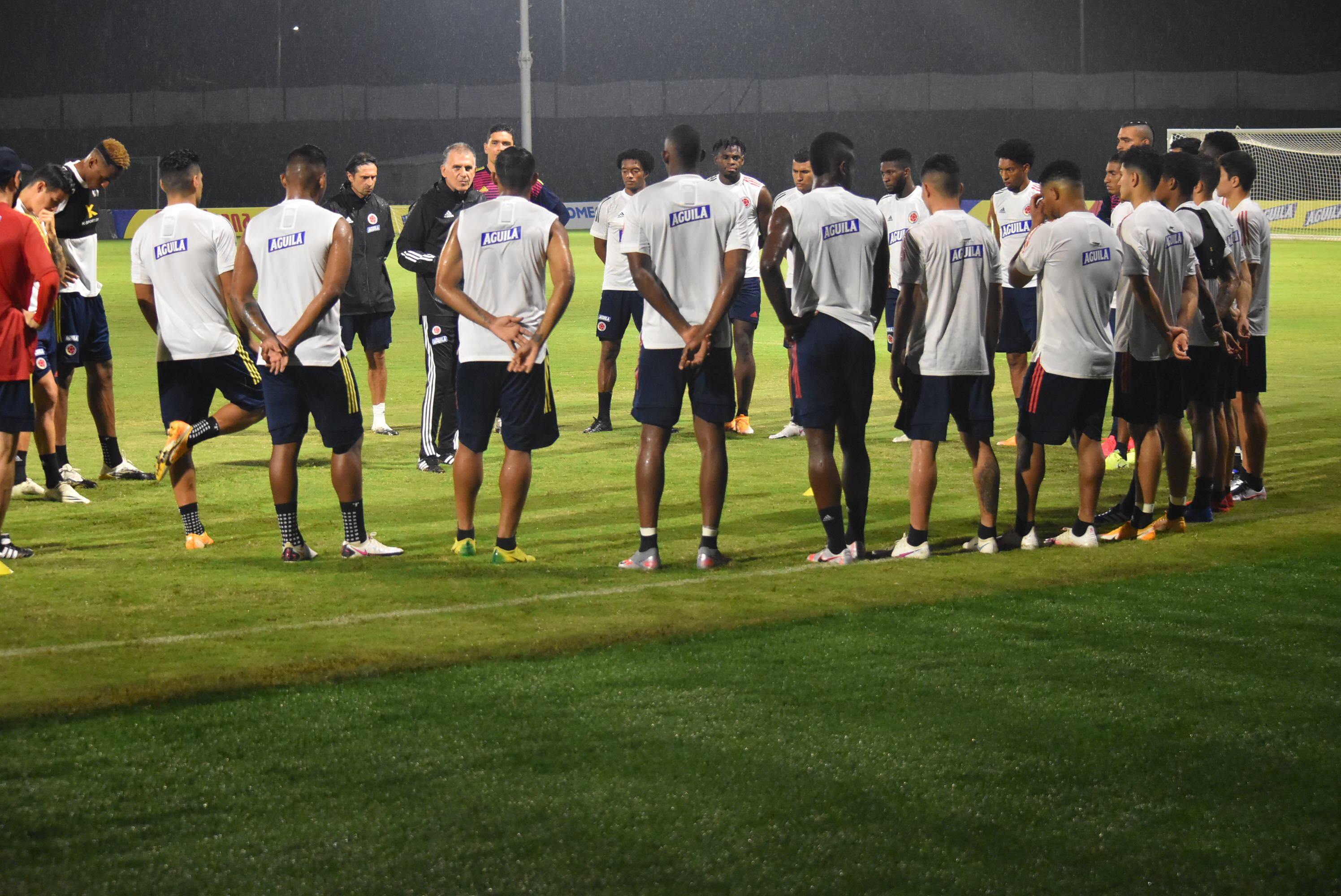 Entrenamiento de la Selección.