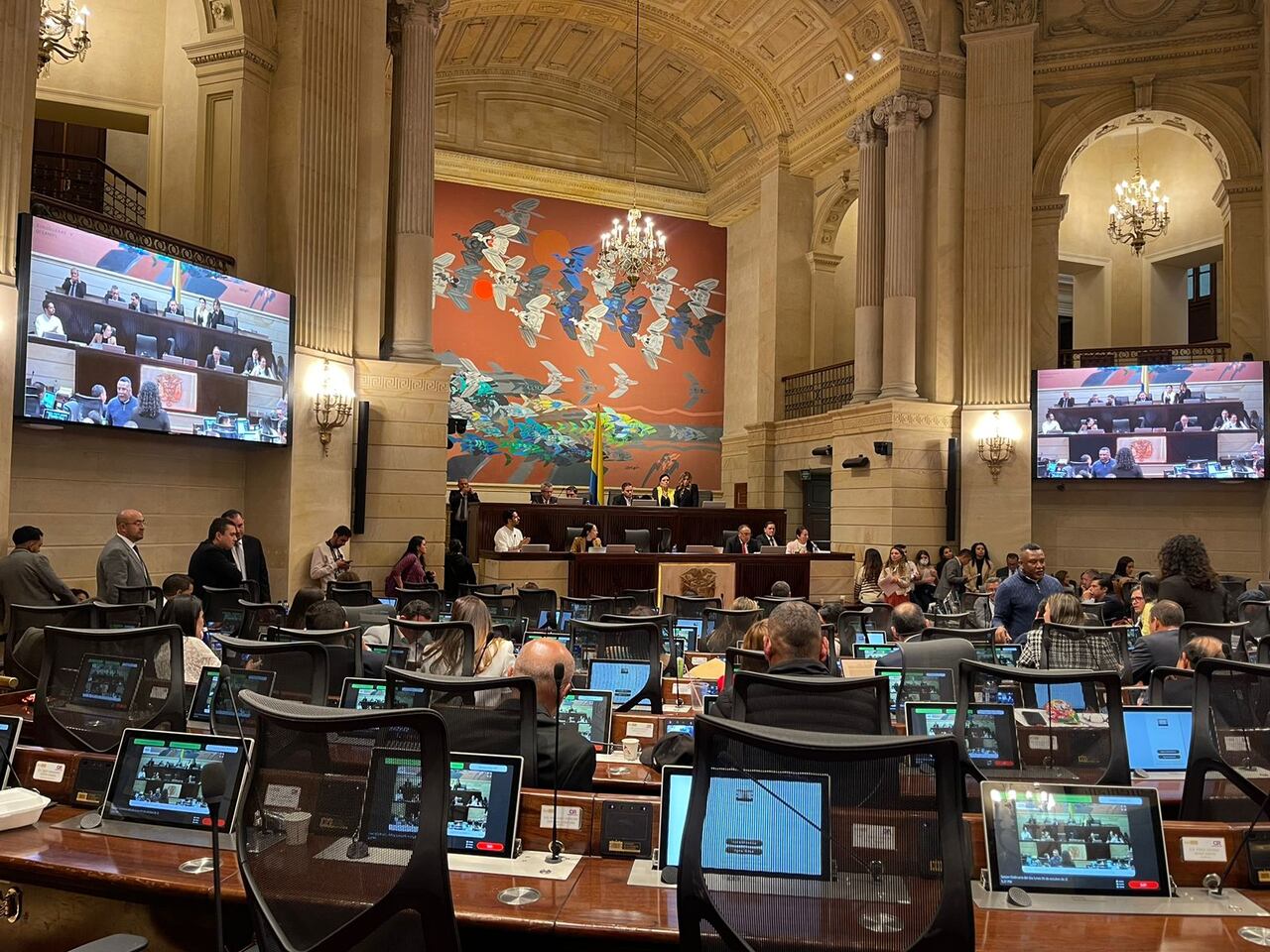 Plenaria de la Cámara de Representantes.