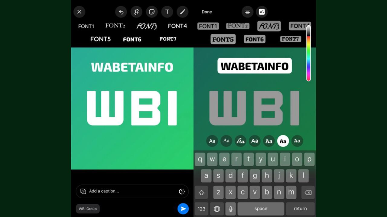 WhatsApp lanza un editor de texto para su versión de iOS.