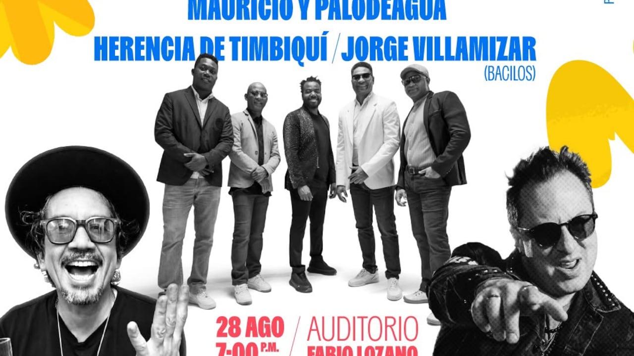 Jorge Villamizar, Herencia de Timbiquí y Mauricio & Palodeagua se unen en concierto benéfico.