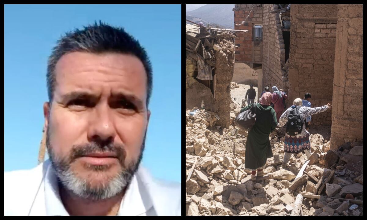 Juan Pablo Arbeláez, colombiano sobreviviente al terremoto en Marruecos