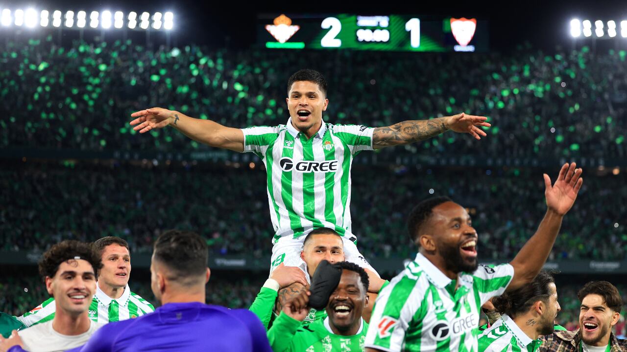 Cucho Hernández dio el triunfo en el clásico al Real Betis ante Sevilla