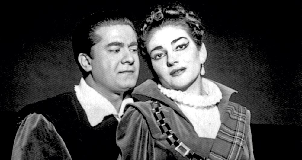 En Il pirata, de Bellini, con Di Stefano, el tenor más asociado a su carrera.