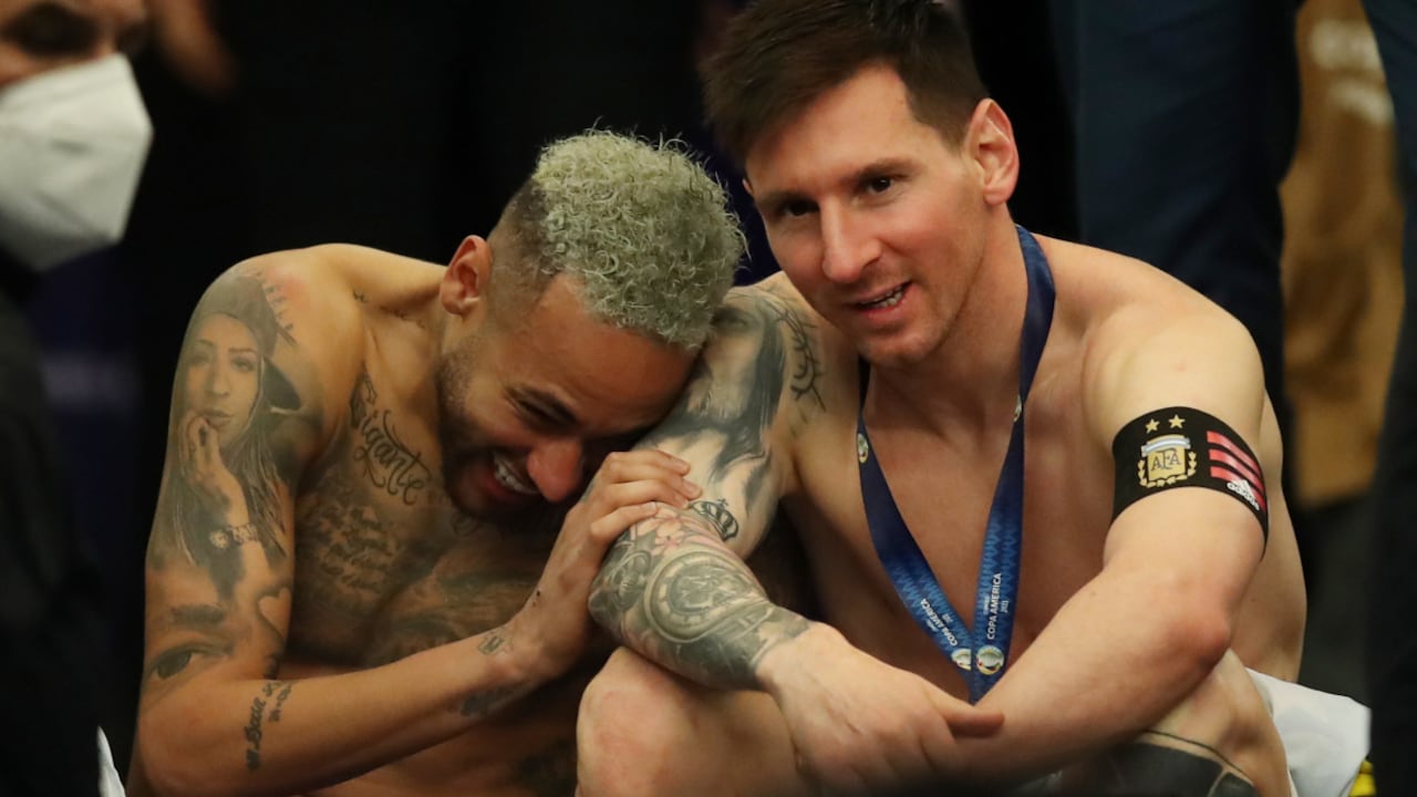 Lionel Messi y Neymar son amigos desde hace años