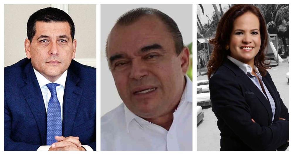 Dumek Turbay, William García y Judith Pinedo