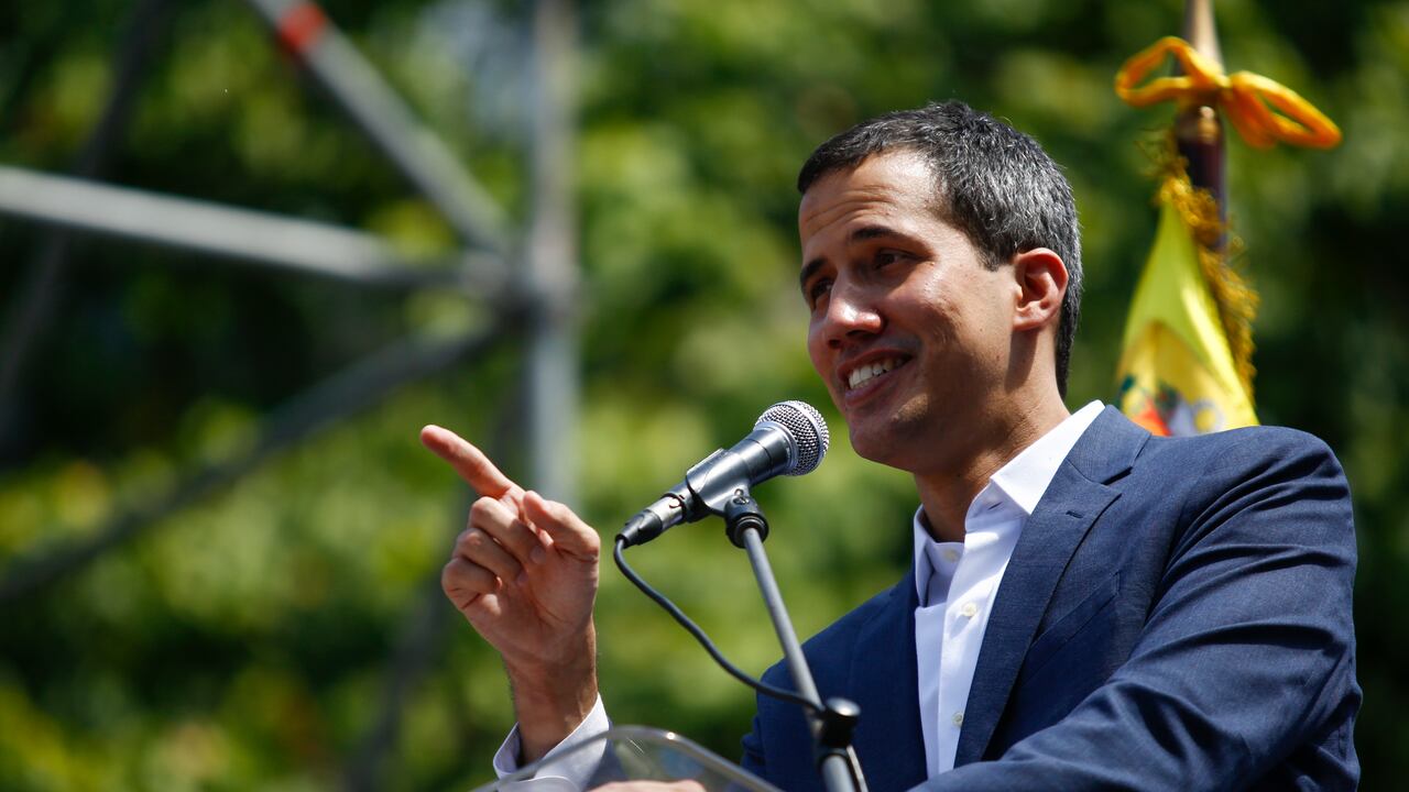 Desde Miami, Guaidó aseguró que no se dejará quitar la voz a manos de Nicolás Maduro.