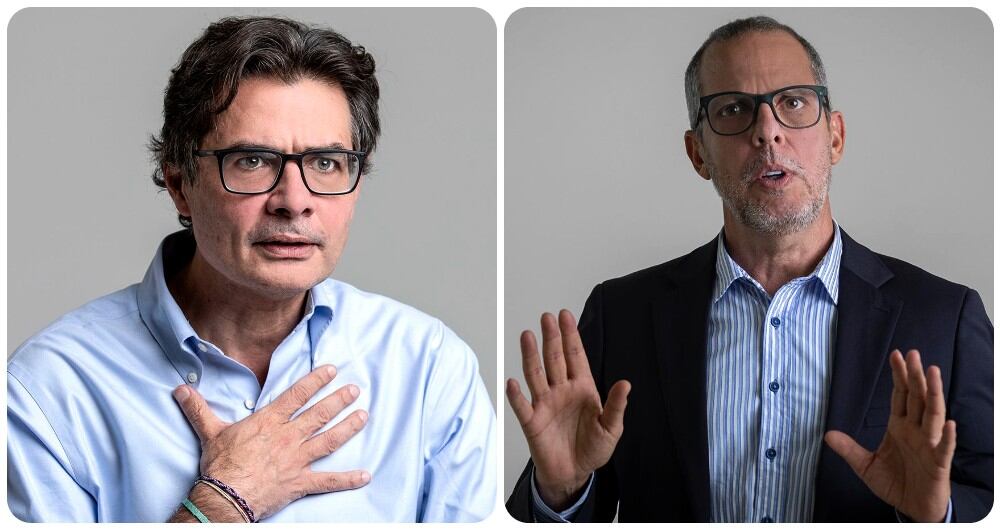 Alejandro Gaviria y Alfredo Saade