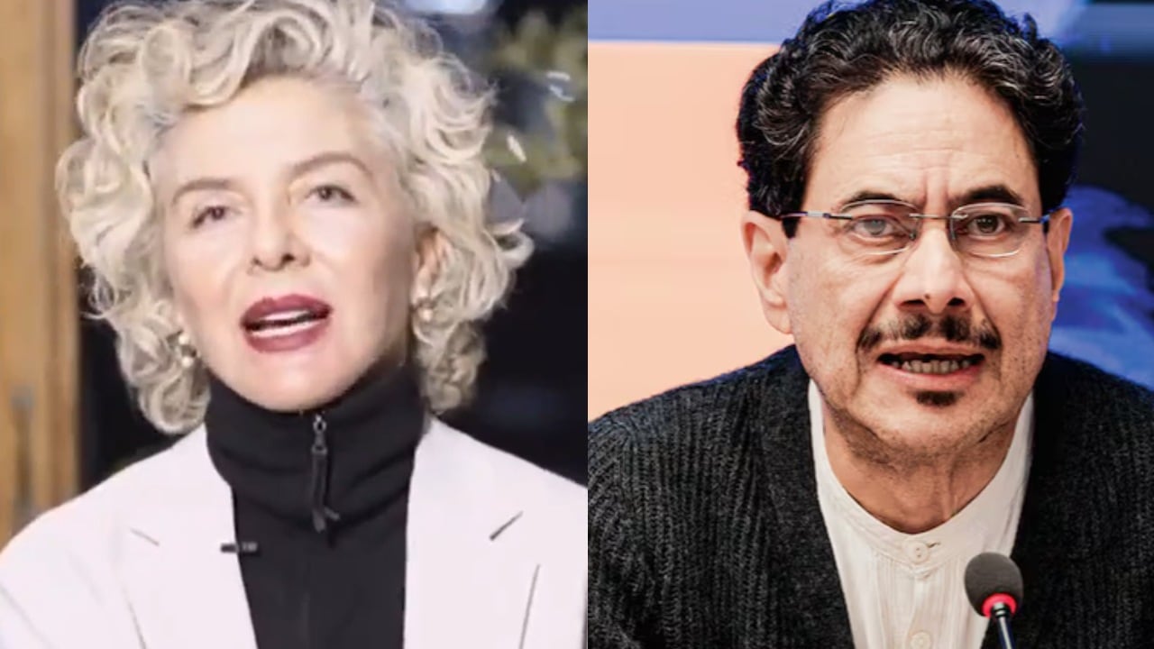 Margarita Rosa de Francisco e Iván Cepeda