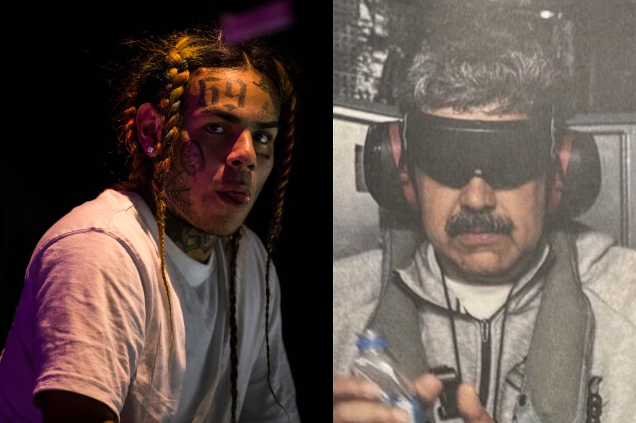 Tekashi 6ix9ine, rapero estadounidense, celebró compartir prisión con Nicolás Maduro.