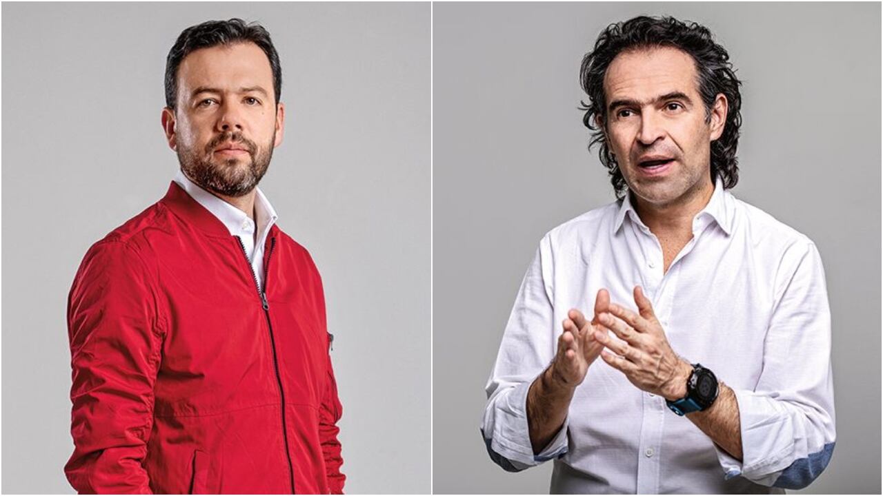 Carlos Fernanado Galán, nuevo alcalde de Bogotá, y Federico Gutiérrez, electo alcalde de Medellín.