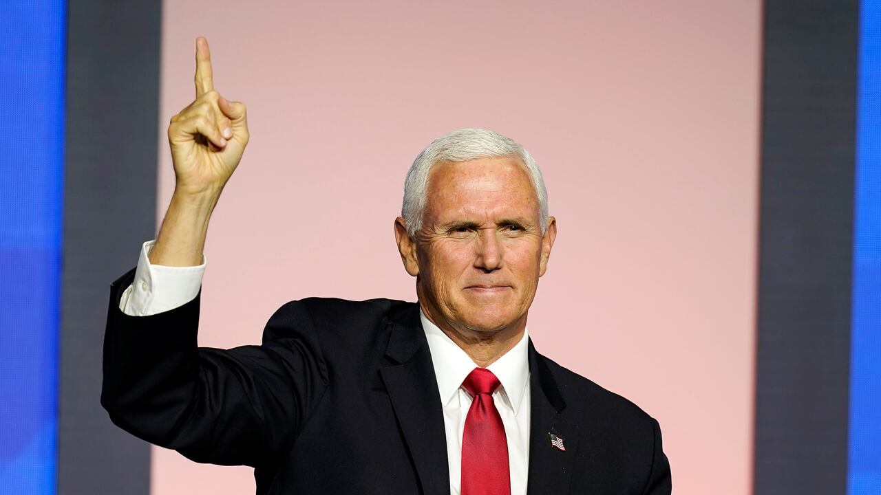 Mike Pence, exvicepresidente de Estados Unidos. -Foto: AP