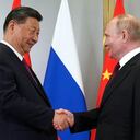 Reunión entre Vladimir Putin y Xi Jinping.