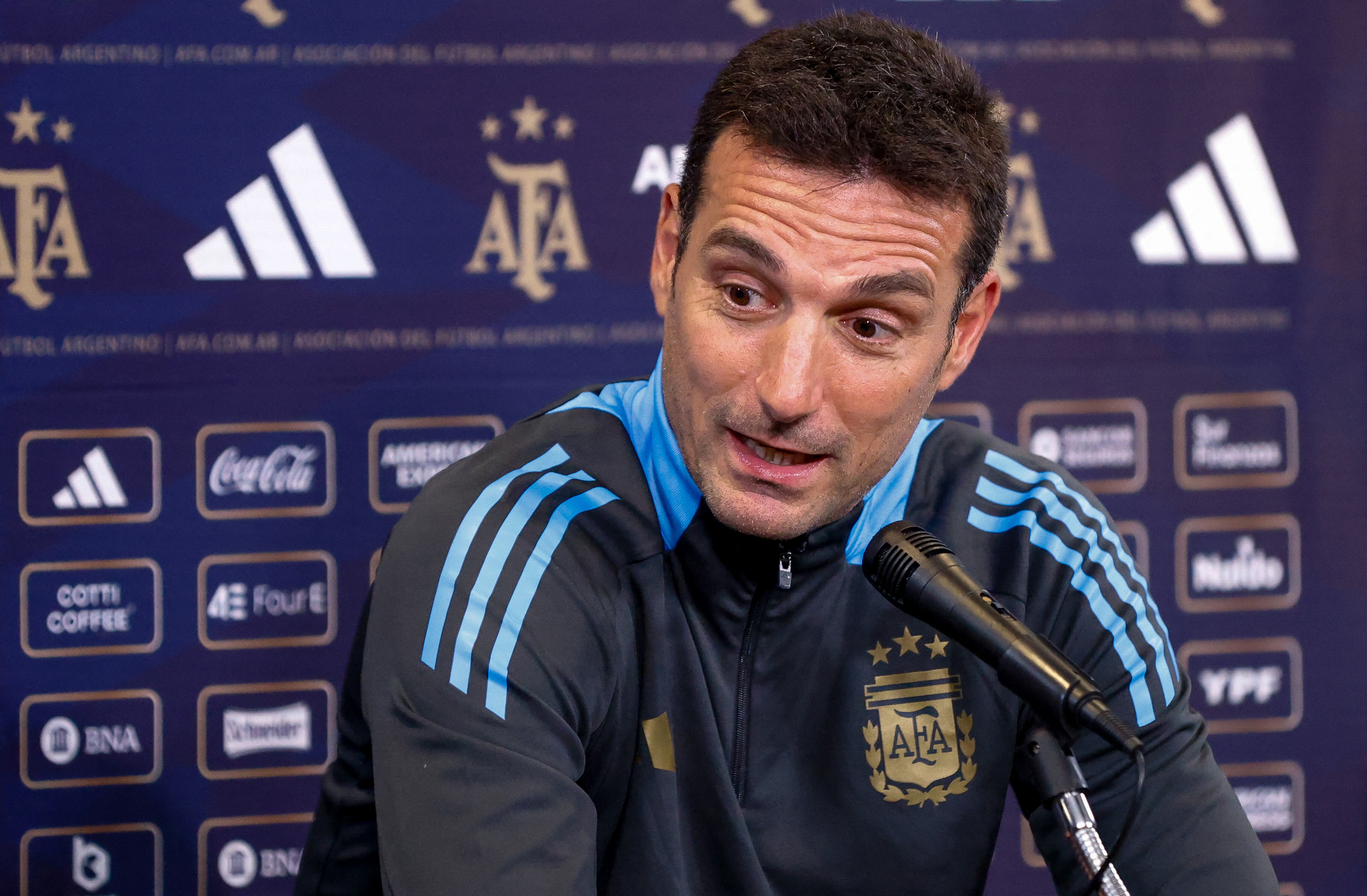 Lionel Scaloni, entrenador de la Selección Argentina