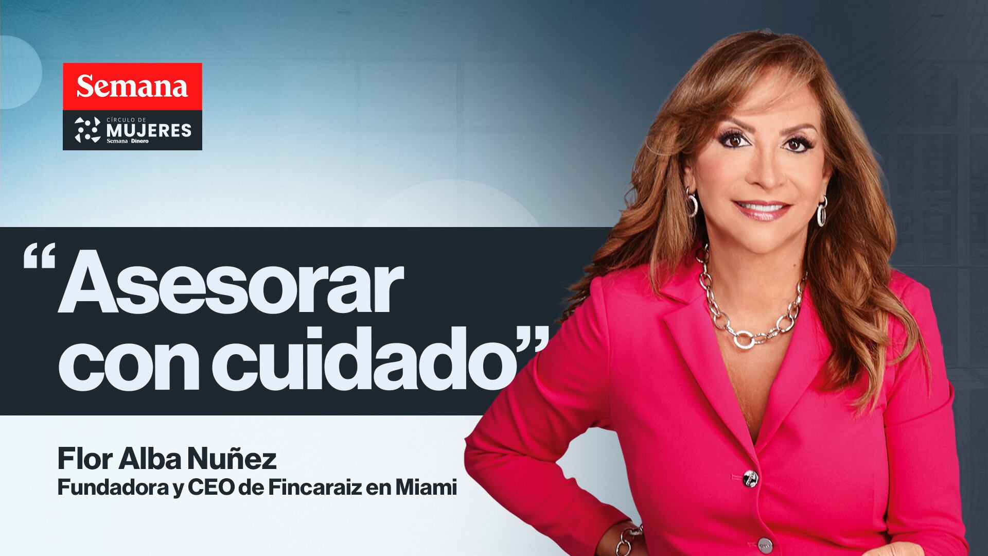 Flor Alba Nuñez Fundadora y CEO de Fincaraiz en Miami