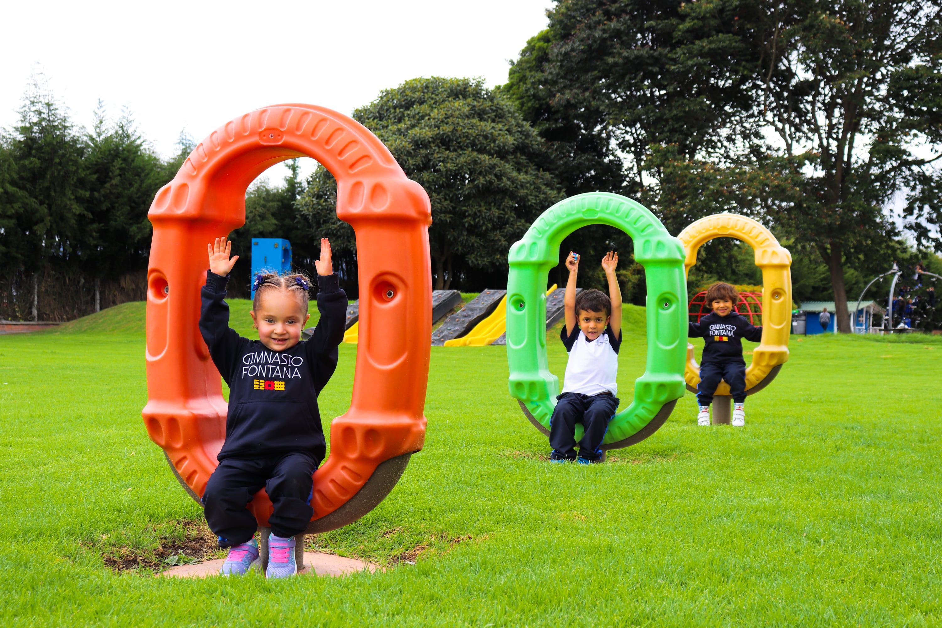 En el Gimnasio Fontana el juego es clave porque los estudiantes se divierten en un ambiente determinado por las reglas.