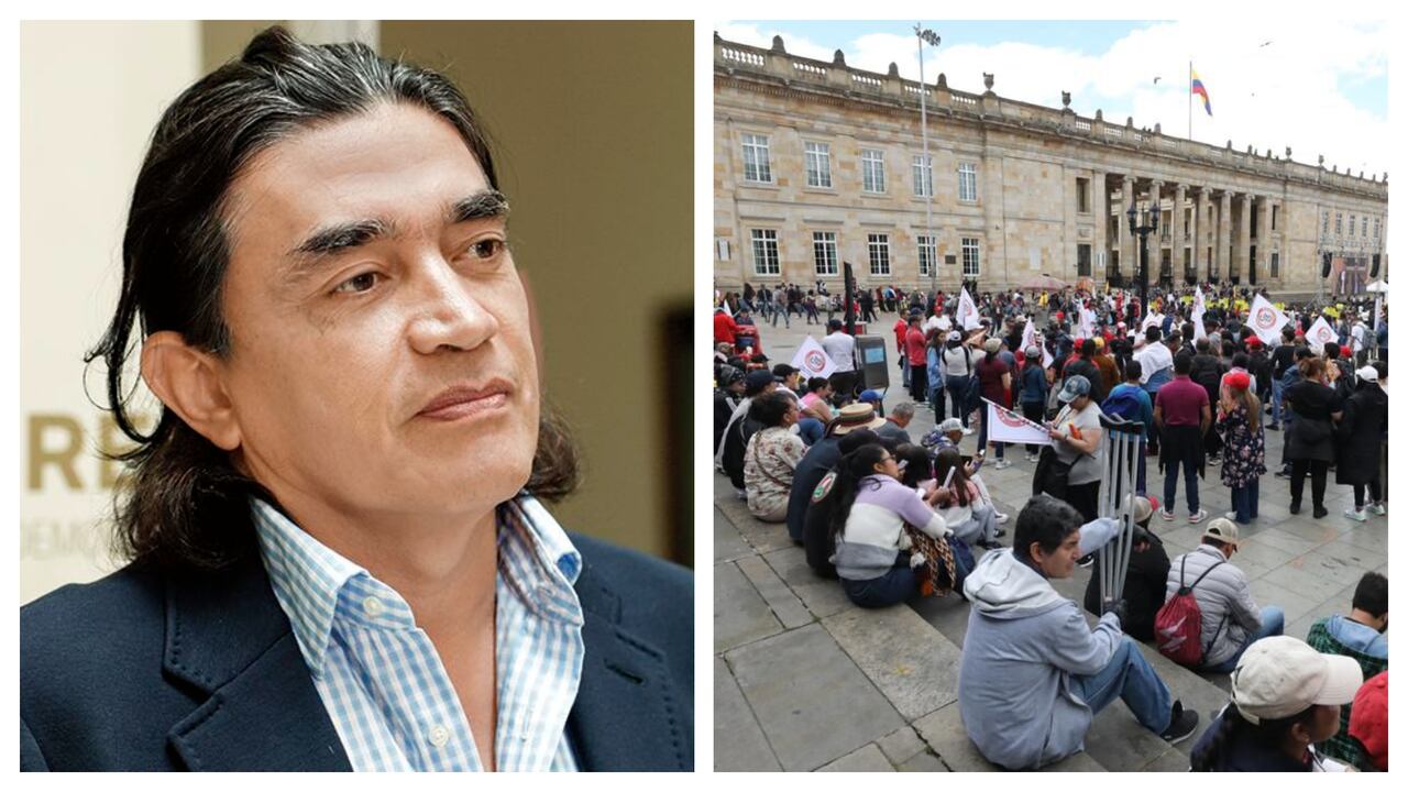 Gustavo Bolívar defendió el discurso de Petro.