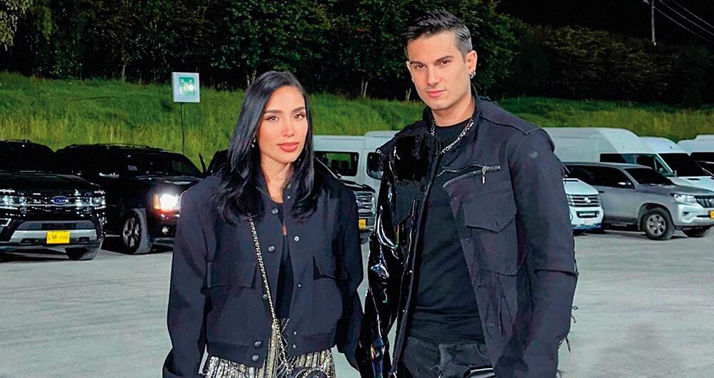 Pipe Bueno y Luisa Fernanda W, con quien lleva cinco años de relación.