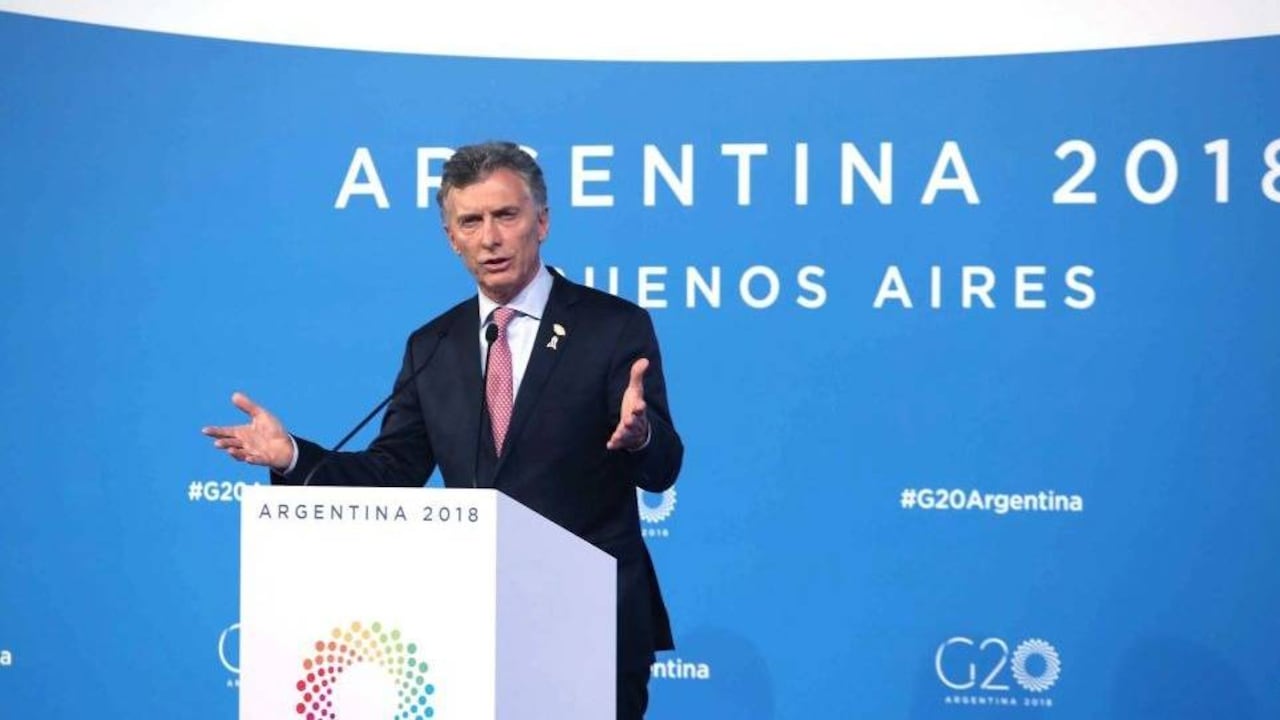 Mauricio Macri, presidente de Argentina.