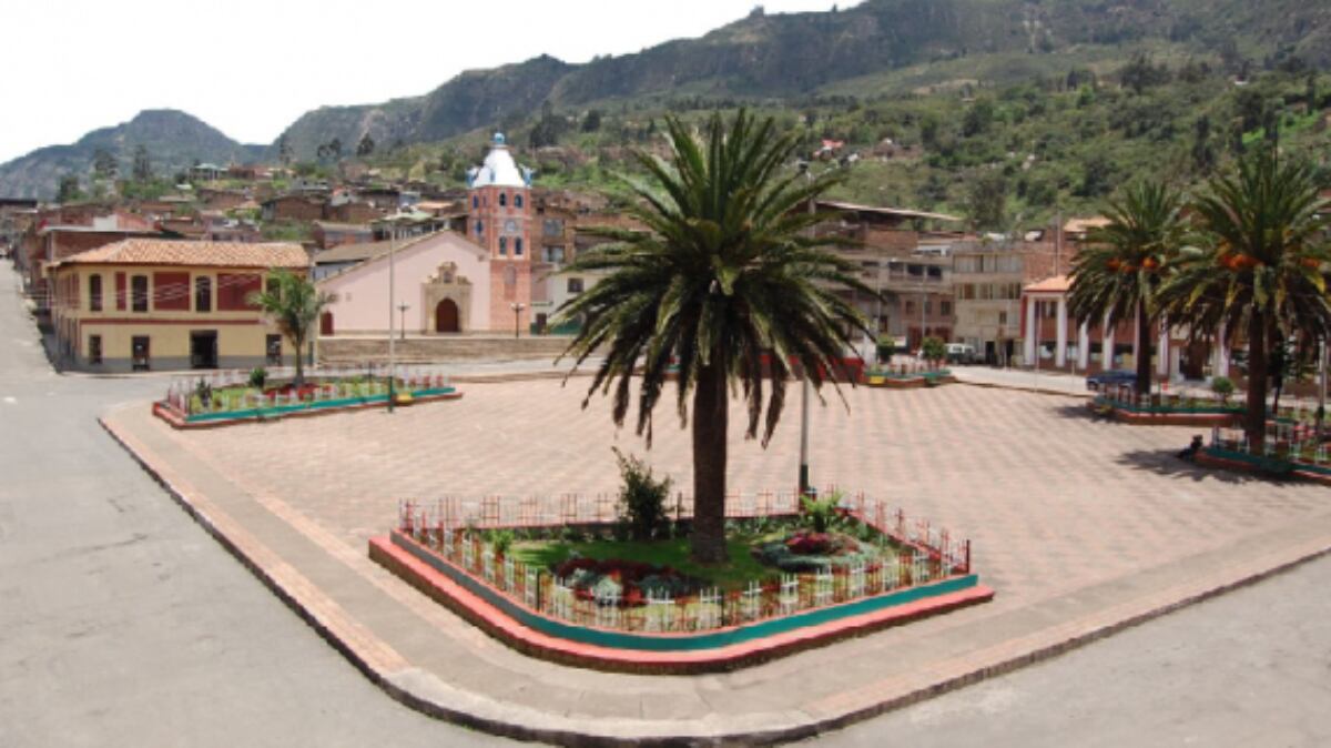 Parque principal de Paz del Río