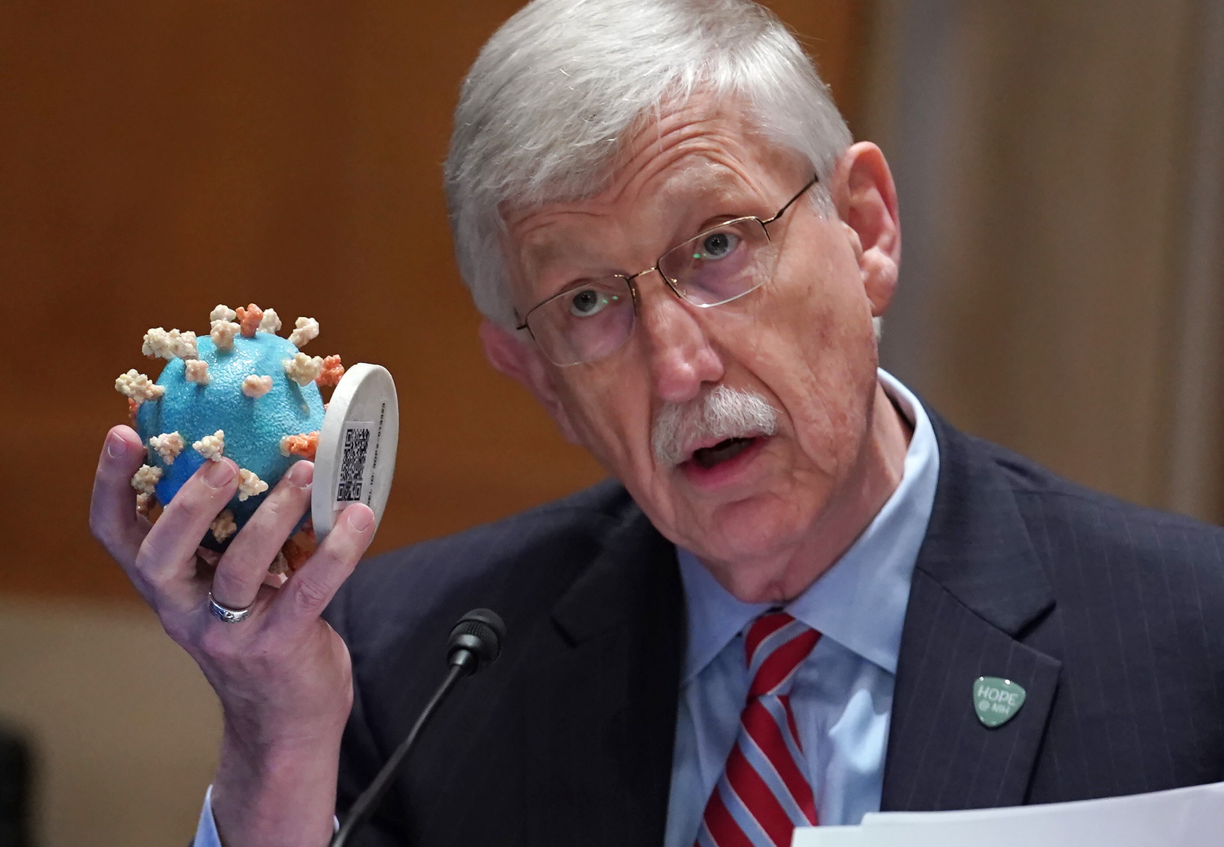 Dr. Francis Collins, director de los Institutos Nacionales de Salud de EE.UU. (Photo by Sarah Silbiger-Pool/Getty Images)