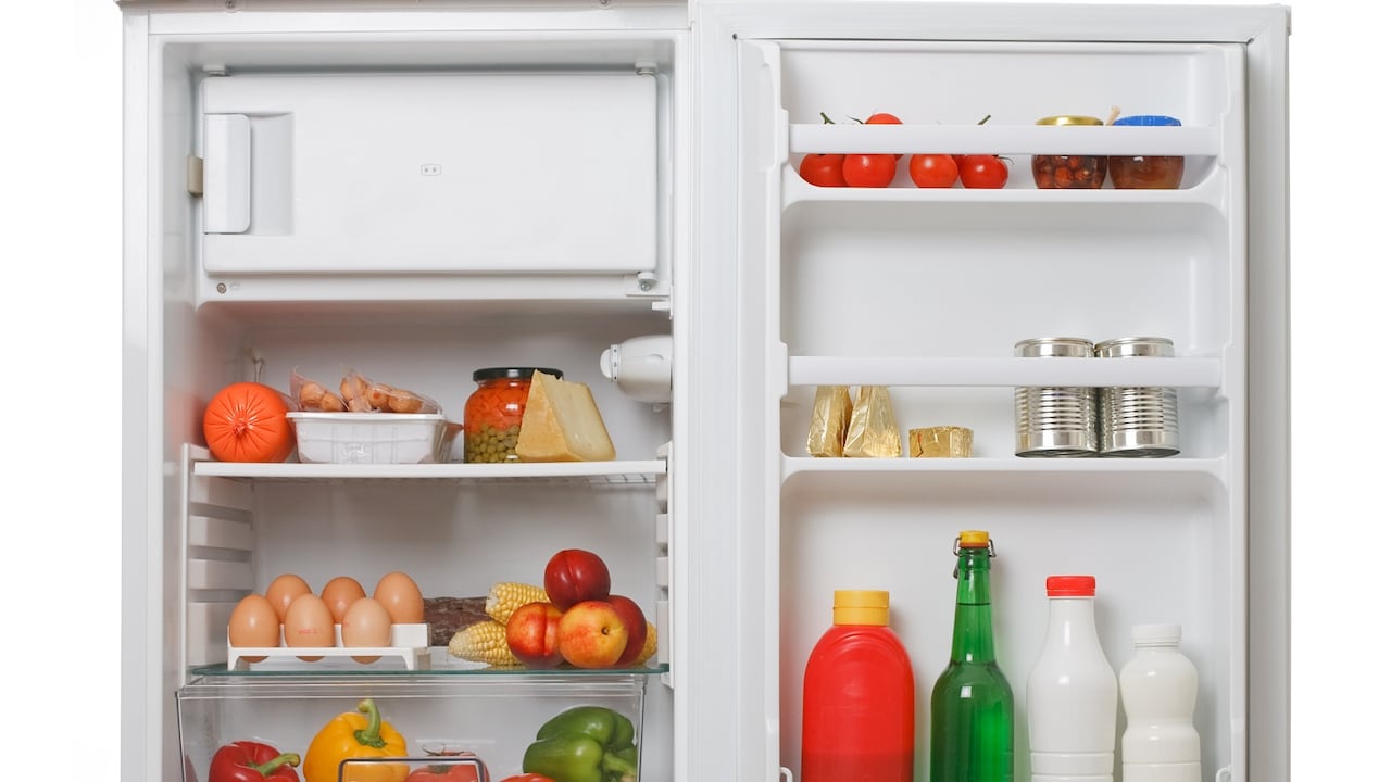 Alimentos en la nevera